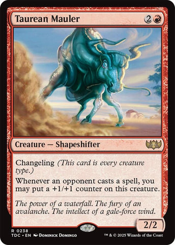 Image for Taurean Mauler (238) (Commander: Tarkir: Dragonstorm) - Magic: The Gathering