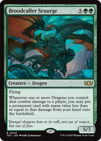 Image for Broodcaller Scourge (44) (Commander: Tarkir: Dragonstorm) - Magic: The Gathering
