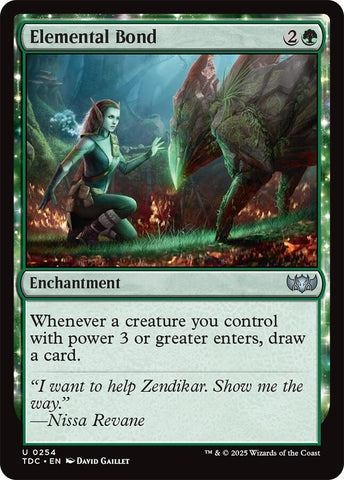 Image for Elemental Bond (254) (Commander: Tarkir: Dragonstorm) - Magic: The Gathering