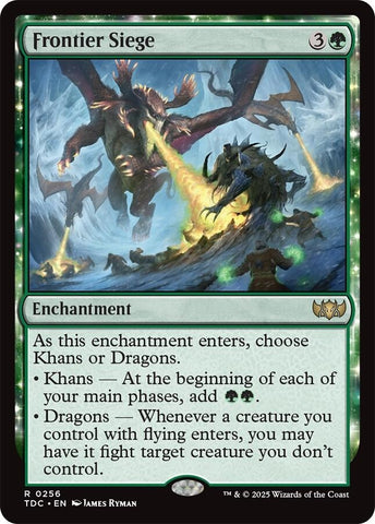 Image for Frontier Siege (256) (Commander: Tarkir: Dragonstorm) - Magic: The Gathering