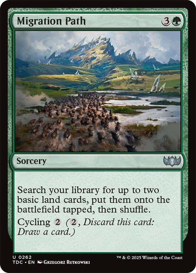 Image for Migration Path (262) (Commander: Tarkir: Dragonstorm) - Magic: The Gathering