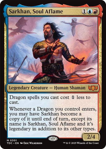 Image for Sarkhan, Soul Aflame (301) (Commander: Tarkir: Dragonstorm) - Magic: The Gathering