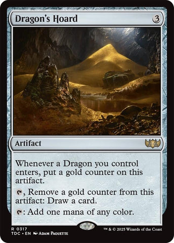 Image for Dragon's Hoard (317) (Commander: Tarkir: Dragonstorm) - Magic: The Gathering