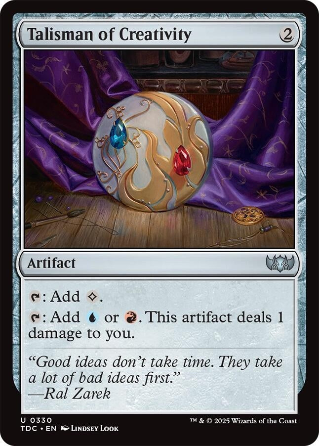 Image for Talisman of Creativity (330) (Commander: Tarkir: Dragonstorm) - Magic: The Gathering