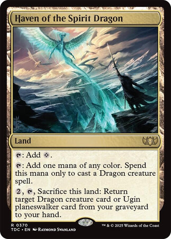Image for Haven of the Spirit Dragon (370) (Commander: Tarkir: Dragonstorm) - Magic: The Gathering