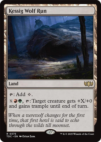 Image for Kessig Wolf Run (375) (Commander: Tarkir: Dragonstorm) - Magic: The Gathering