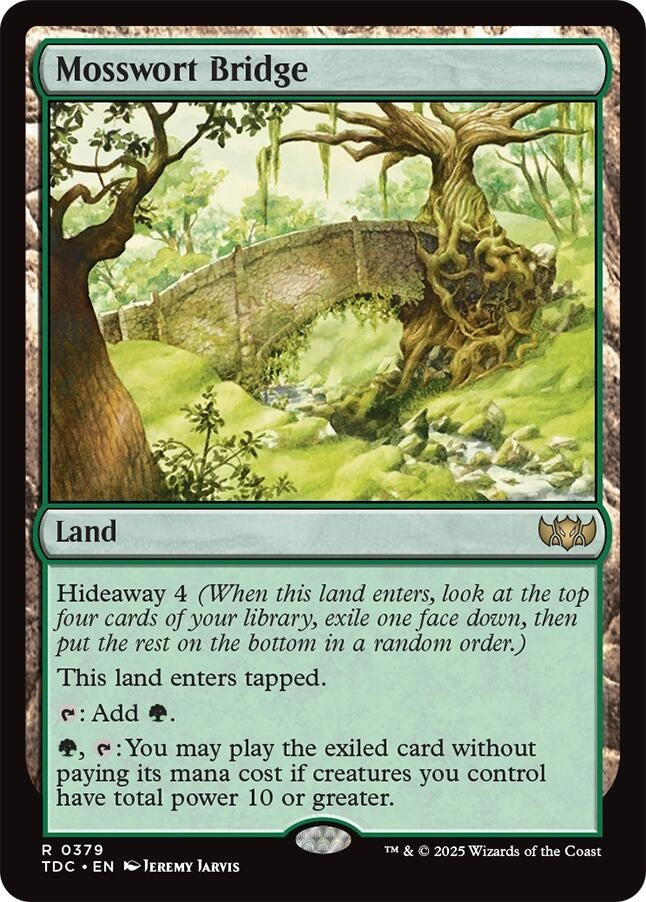 Image for Mosswort Bridge (379) (Commander: Tarkir: Dragonstorm) - Magic: The Gathering