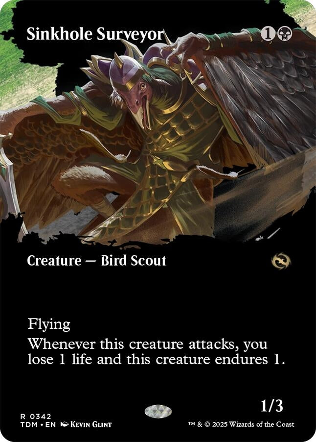 Image for Sinkhole Surveyor (Borderless) (342) (Tarkir: Dragonstorm) - Magic: The Gathering