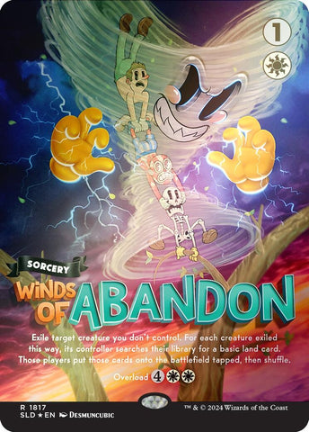 Image for Winds of Abandon (Rainbow Foil) (1817) (Secret Lair Drop Series) - Magic: The Gathering