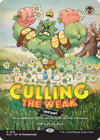 Image for Culling the Weak (1818) (Secret Lair Drop Series) - Magic: The Gathering