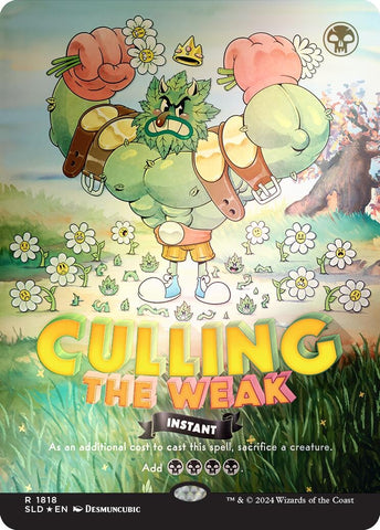 Image for Culling the Weak (Rainbow Foil) (1818) (Secret Lair Drop Series) - Magic: The Gathering