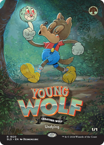 Image for Young Wolf (1820) (Secret Lair Drop Series) - Magic: The Gathering