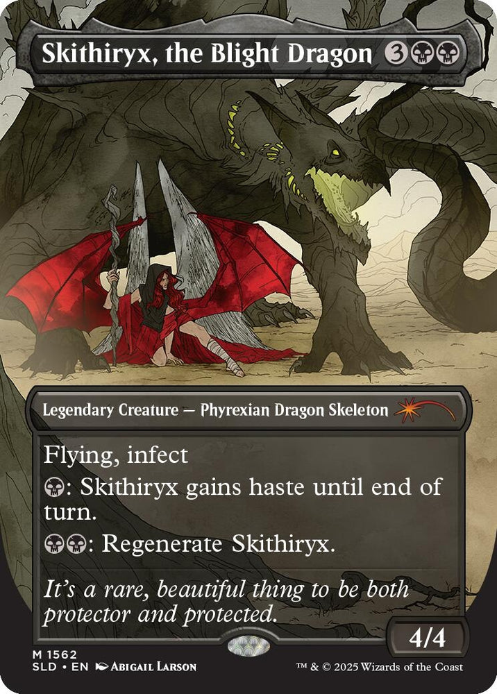 Image for Skithiryx, the Blight Dragon (1562) (Secret Lair Drop Series) - Magic: The Gathering