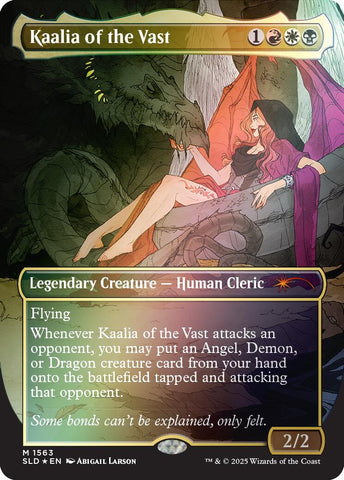 Image for Kaalia of the Vast (Rainbow Foil) (1563) (Secret Lair Drop Series) - Magic: The Gathering