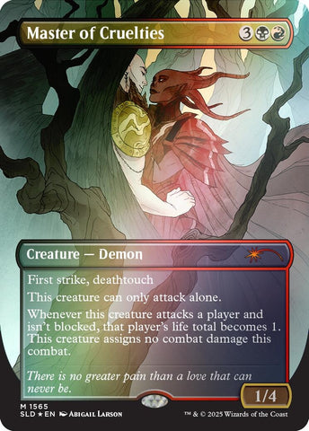 Image for Master of Cruelties (Rainbow Foil) (1565) (Secret Lair Drop Series) - Magic: The Gathering