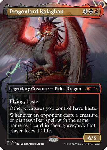 Image for Dragonlord Kolaghan (1972) (1972) (Secret Lair Drop Series) - Magic: The Gathering