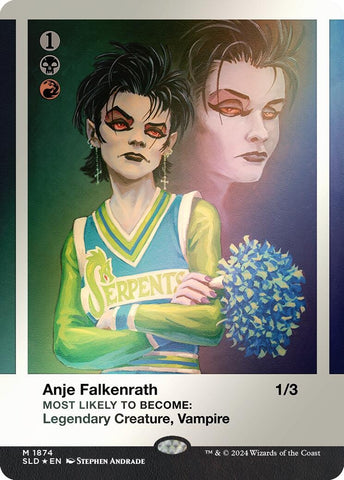 Image for Anje Falkenrath (Rainbow Foil) (1874) (Secret Lair Drop Series) - Magic: The Gathering