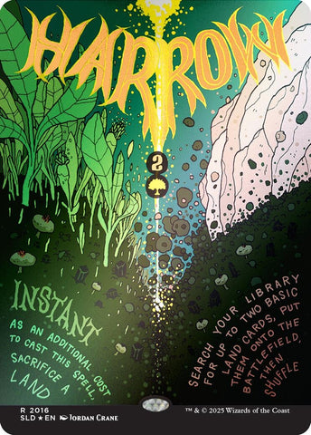 Image for Harrow (Rainbow Foil) (2016) (Secret Lair Drop Series) - Magic: The Gathering