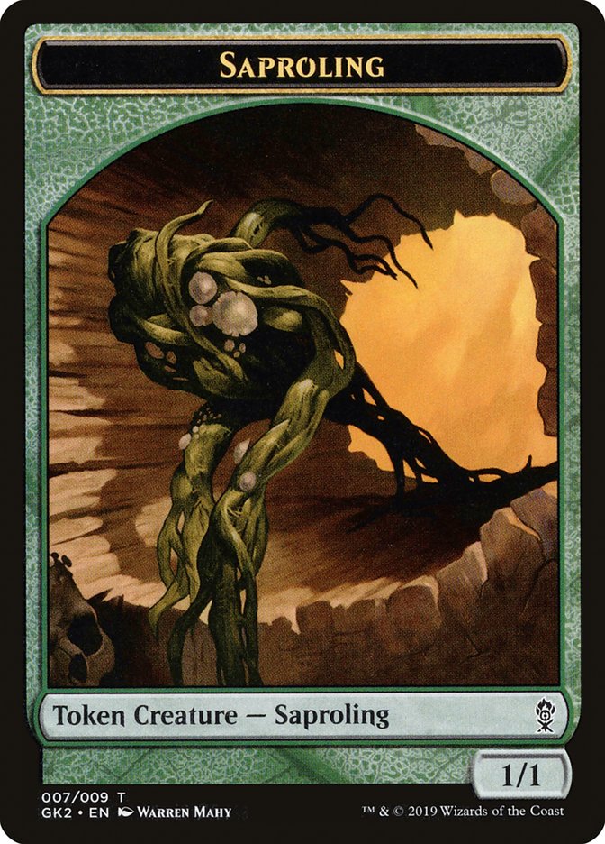 Saproling // Wurm Token [Ravnica Allegiance: Guild Kits]