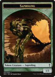 Saproling // Wurm Token [Ravnica Allegiance: Guild Kits]