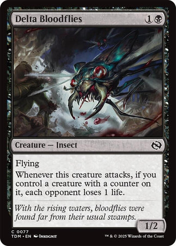 Image for Delta Bloodflies (77) (Tarkir: Dragonstorm) - Magic: The Gathering