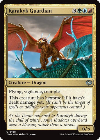 Image for Karakyk Guardian (198) (Tarkir: Dragonstorm) - Magic: The Gathering
