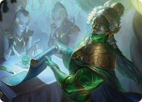 Image for Sibsig Appraiser Art Card (8/54) (8) [Art Series: Tarkir: Dragonstorm] - Magic: The Gathering