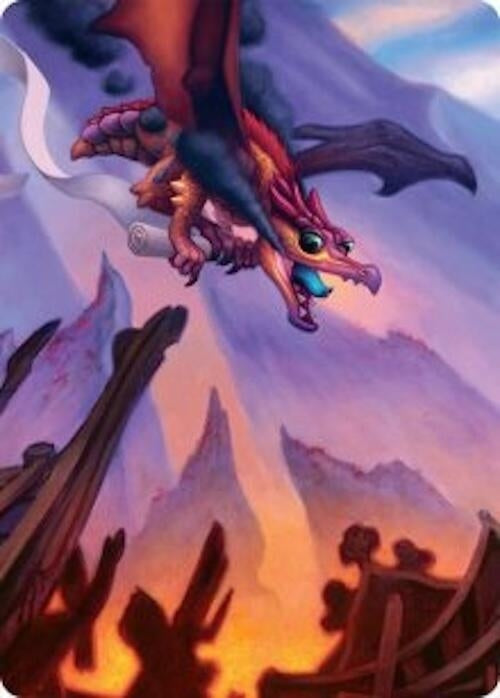 Image for Scavenger Regent Art Card (45/54) (45) [Art Series: Tarkir: Dragonstorm] - Magic: The Gathering