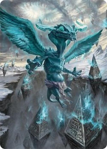 Image for Ugin, Eye of the Storms Art Card (47/54) (47) [Art Series: Tarkir: Dragonstorm] - Magic: The Gathering
