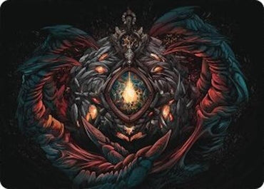Image for Mox Jasper Art Card (41/54) (41) [Art Series: Tarkir: Dragonstorm] - Magic: The Gathering