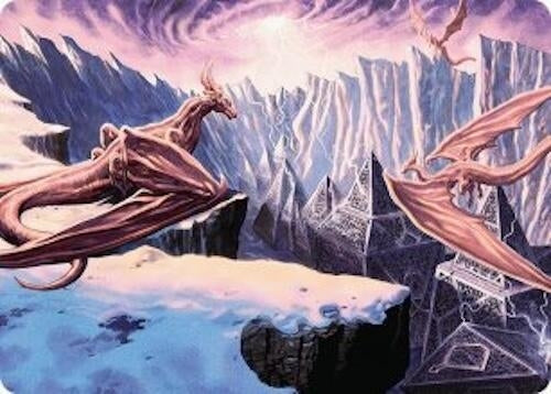 Image for Maelstrom of the Spirit Dragon (42/54) (42) [Art Series: Tarkir: Dragonstorm] - Magic: The Gathering