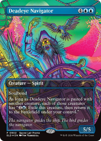 Image for Deadeye Navigator (Rainbow Foil) (902) (Secret Lair Drop Series) - Magic: The Gathering