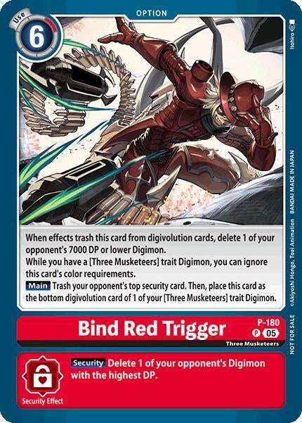 Bind Red Trigger (Store Tournament 2025 Vol.2 Participation Pack)