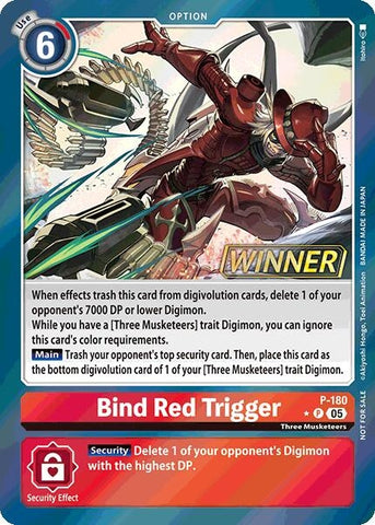 Bind Red Trigger (Store Tournament 2025 Vol.2 Winner Pack)