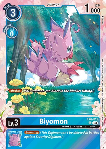 Biyomon (Regulation Battle Vol. 1) (EX6-012 C) (Infernal Ascension)