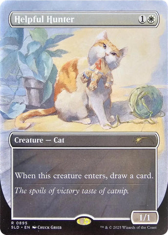 Image for Helpful Hunter (0895) (895) (Secret Lair Drop Series) - Magic: The Gathering