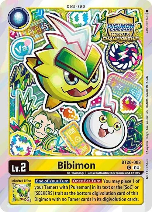 Bibimon (Regionals 25-26 Champion Card Set Season 1) (BT20-003 C) [BT19-20]