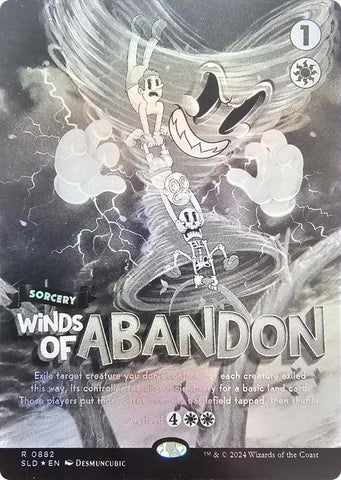 Image for Winds of Abandon (Black & White Foil) (882) (Secret Lair Drop Series) - Magic: The Gathering