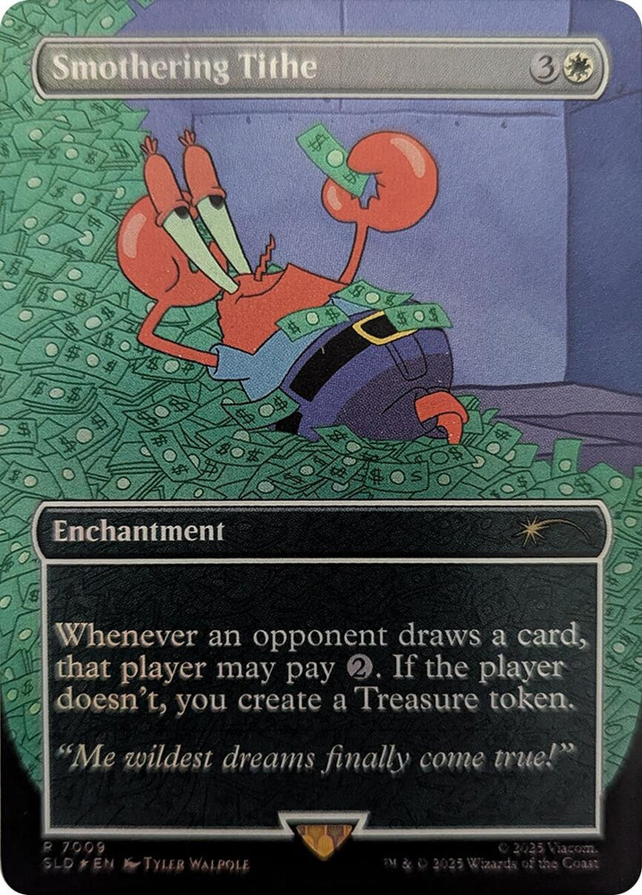Image for Smothering Tithe (7009) (Rainbow Foil) (7009) (Secret Lair Drop Series) - Magic: The Gathering