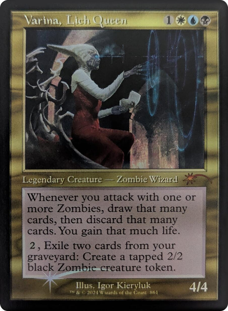 Image for Varina, Lich Queen (Retro Frame) (861) (Secret Lair Drop Series) - Magic: The Gathering