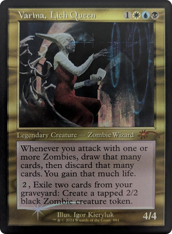 Image for Varina, Lich Queen (Retro Frame) (861) (Secret Lair Drop Series) - Magic: The Gathering