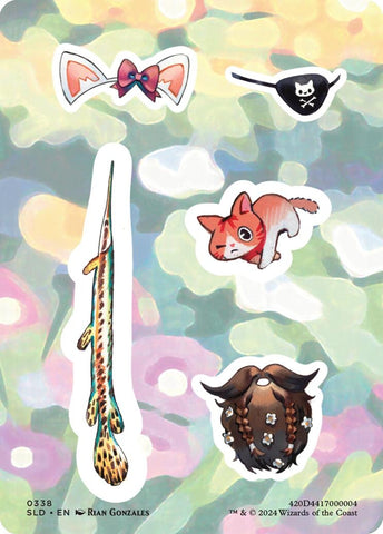 Image for Sticker Sheet (0338) (338) (Secret Lair Drop Series) - Magic: The Gathering