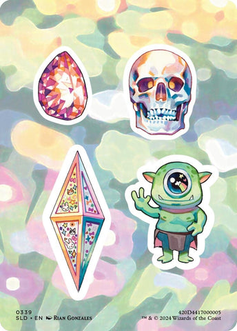 Image for Sticker Sheet (0339) (339) (Secret Lair Drop Series) - Magic: The Gathering