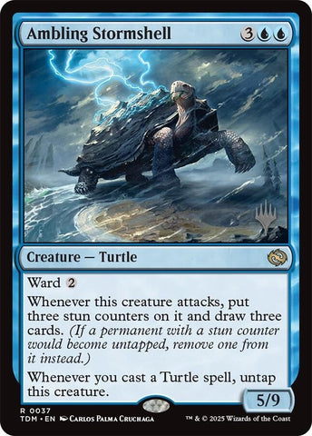 Image for Ambling Stormshell (37) [Promo Pack: Tarkir: Dragonstorm] - Magic: The Gathering