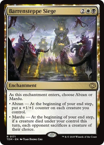 Image for Barrensteppe Siege (171) [Promo Pack: Tarkir: Dragonstorm] - Magic: The Gathering
