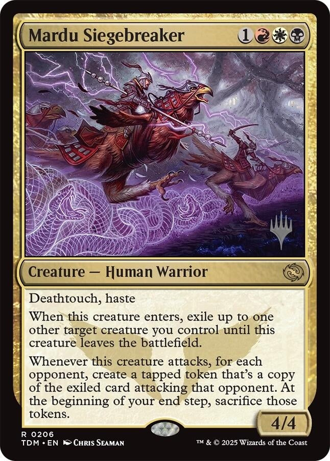 Image for Mardu Siegebreaker (206) [Promo Pack: Tarkir: Dragonstorm] - Magic: The Gathering