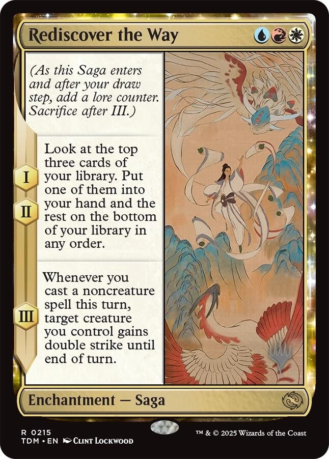 Image for Rediscover the Way (215) [Promo Pack: Tarkir: Dragonstorm] - Magic: The Gathering