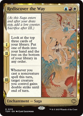 Image for Rediscover the Way (215) [Promo Pack: Tarkir: Dragonstorm] - Magic: The Gathering