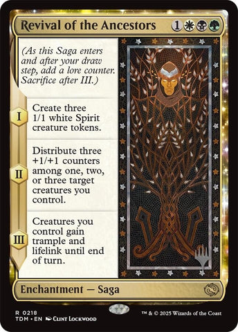 Image for Revival of the Ancestors (218) [Promo Pack: Tarkir: Dragonstorm] - Magic: The Gathering