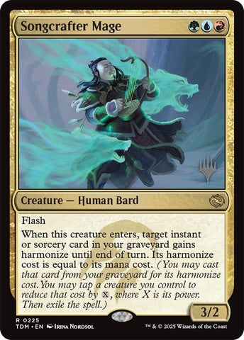 Image for Songcrafter Mage (225) [Promo Pack: Tarkir: Dragonstorm] - Magic: The Gathering